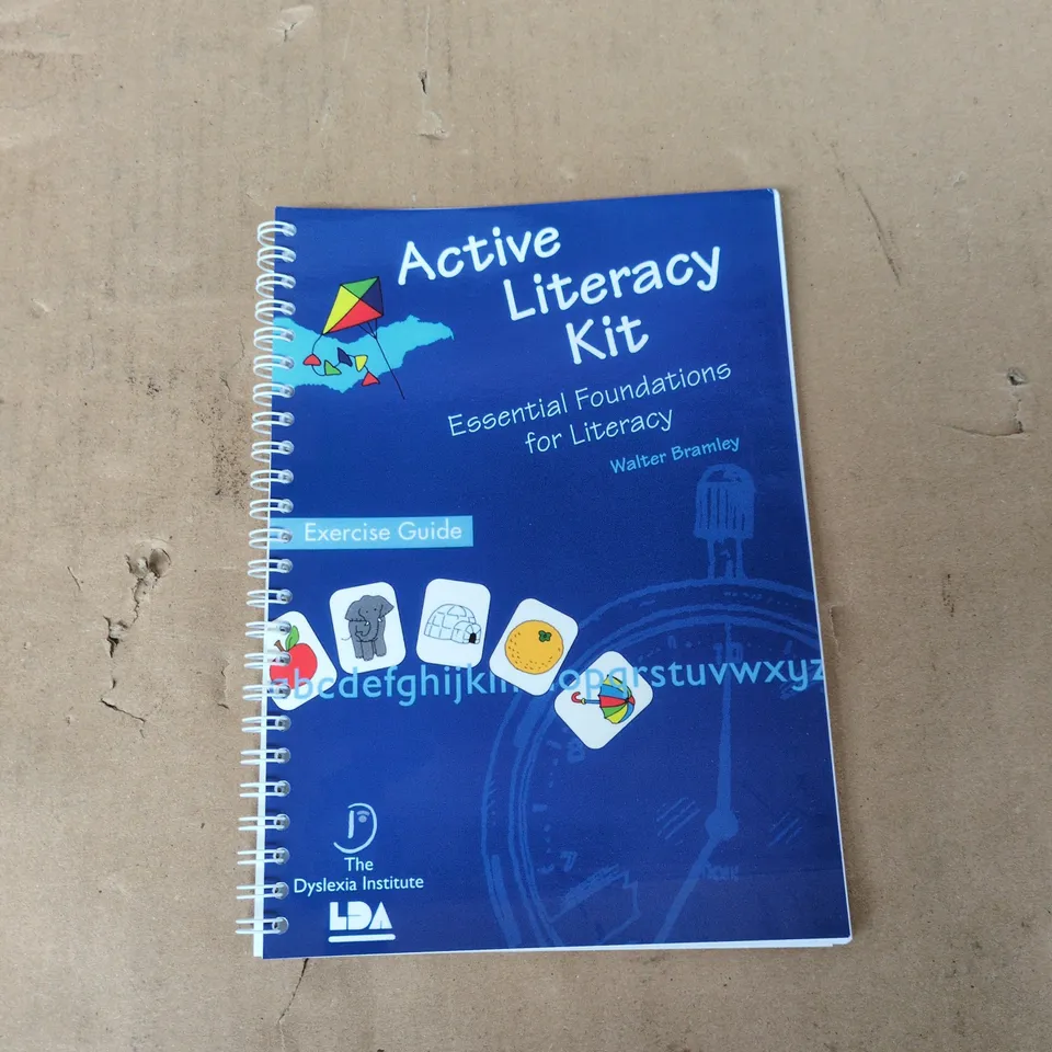BOX OF APPROXIMATELY 20 ACTIVE LITERACY KIT (EXERCISE GUIDE)
