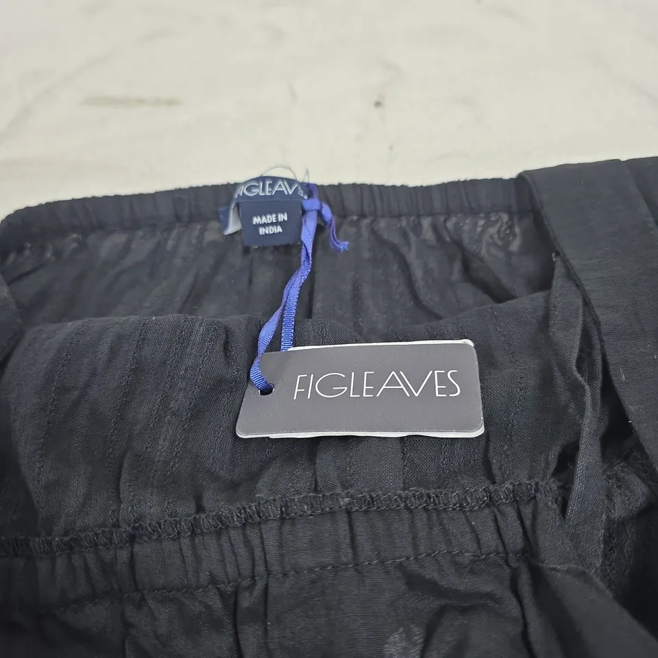 FIGLEAVES BLACK SERENGETI DRESS SIZE 12 TAGGED