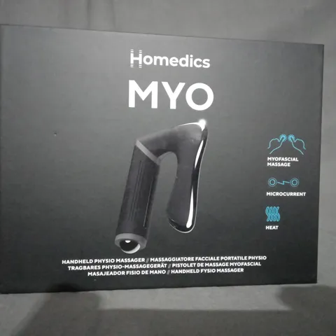 BOXED HOMEDICS MYO HANDHELD PHYSIO MASSAGER 