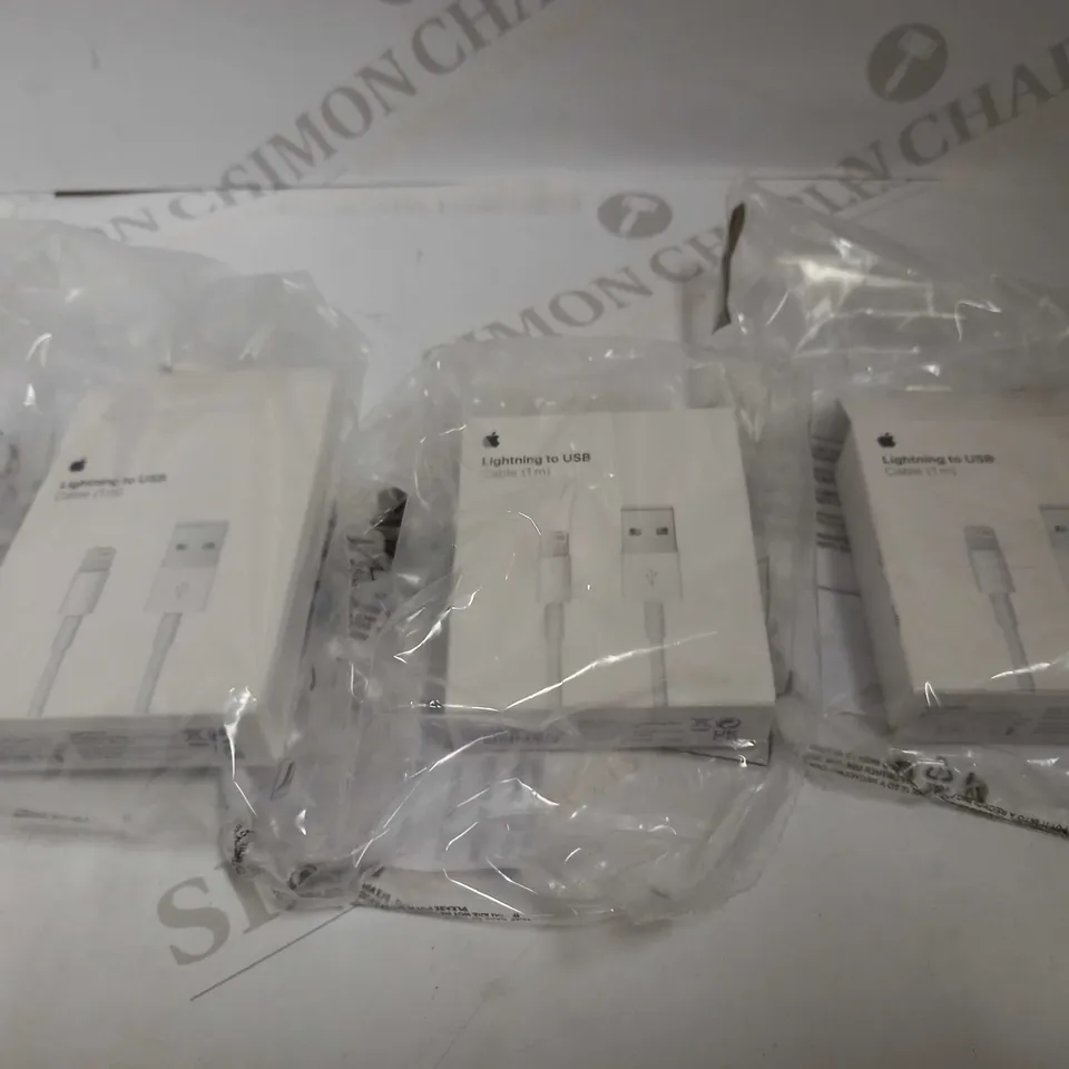 APPLE LIGHTNING TO USB CABLE X3