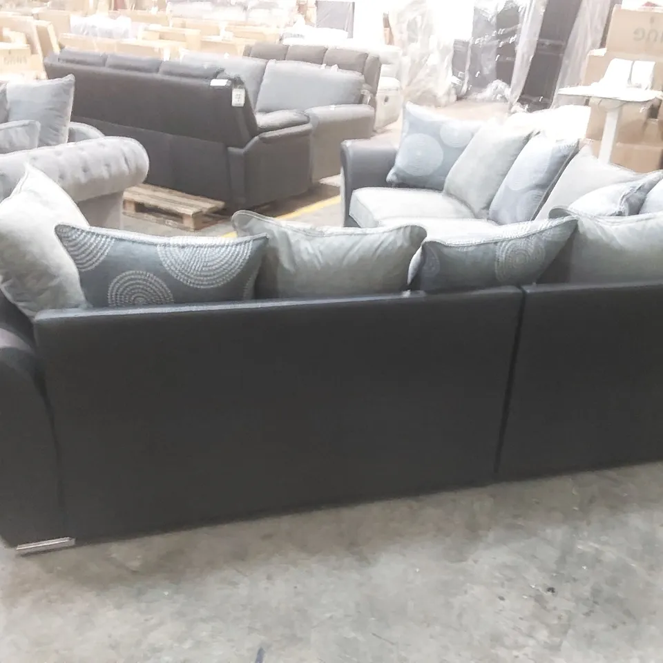 QUALITY DESIGNER DANUBE CORNER SOFA GROUP 