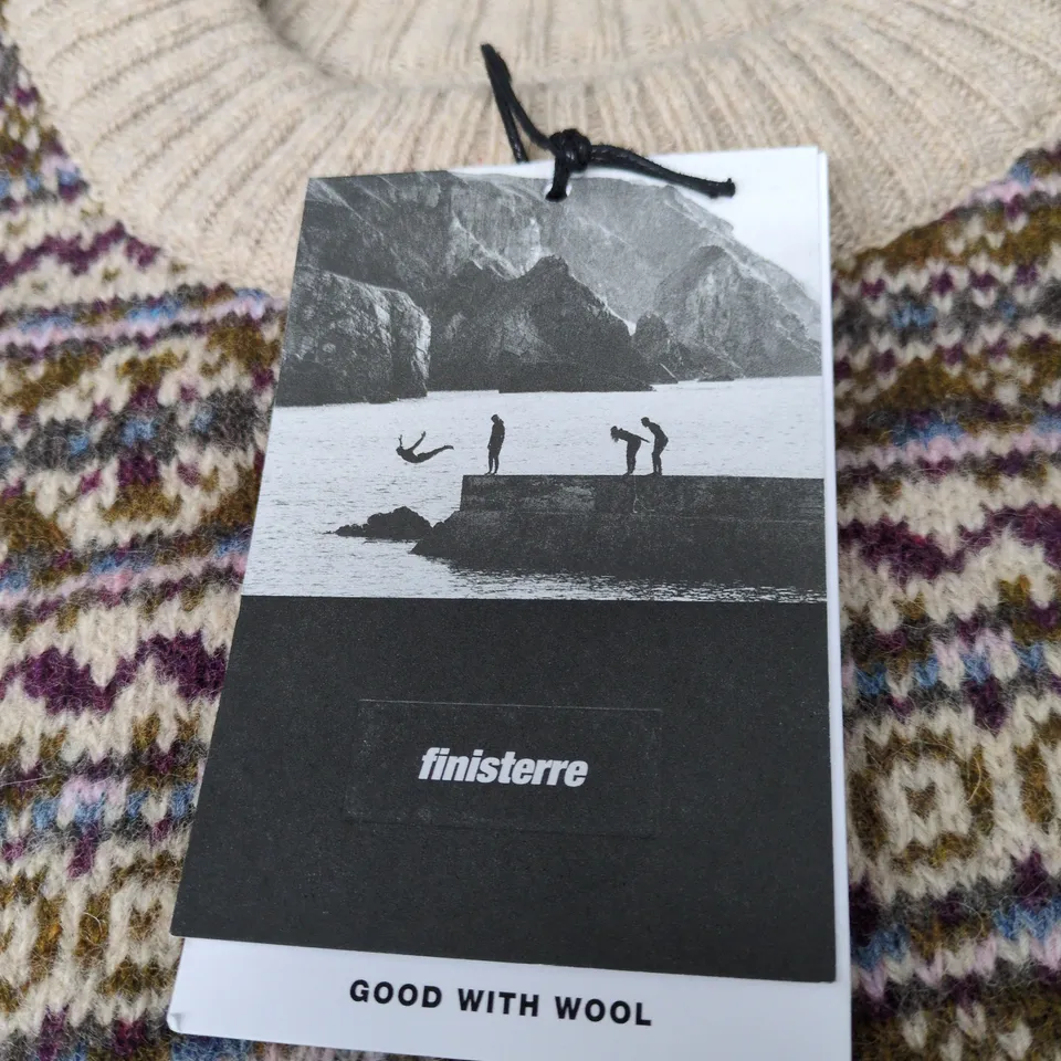 FINISTERRE SHETLAND FAIRISLE JUMPER – WOMEN'S UK 14 (MULTI)