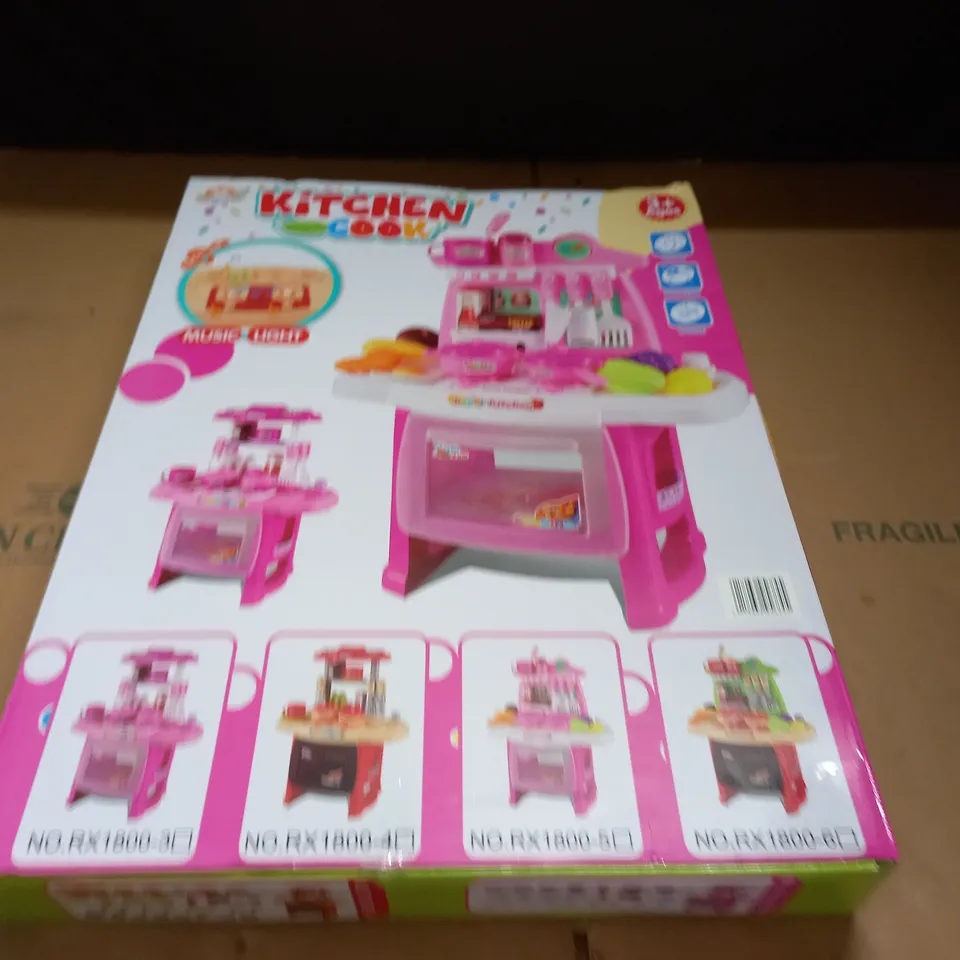 BOXED KITCHEN COOK TOY PLAYSET
