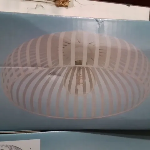 BOXED EGLO MOGANO SCANDI CAGED SEMI FLUSH CEILING LIGHT