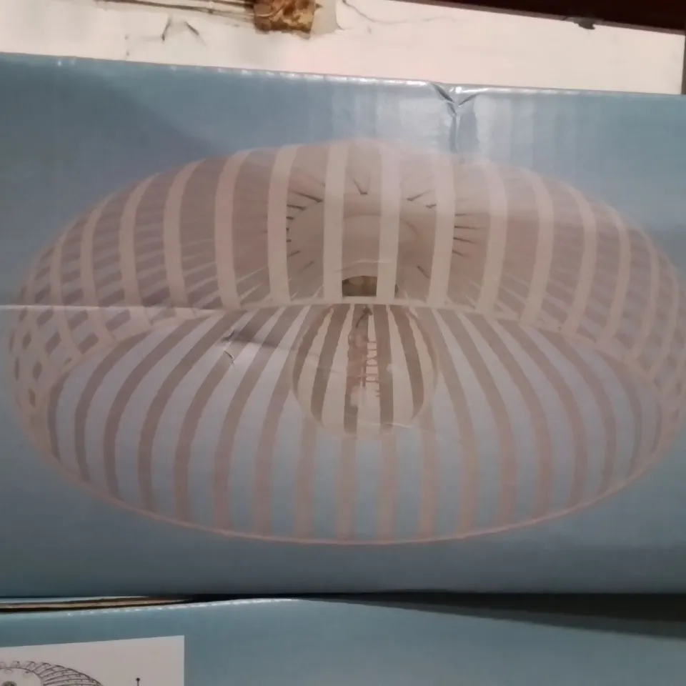 BOXED EGLO MOGANO SCANDI CAGED SEMI FLUSH CEILING LIGHT