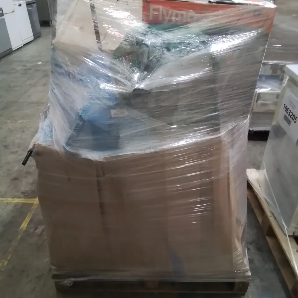 PALLET OF APPROXIMATELY 27 UNPROCESSED RAW RETURN HOUSEHOLD AND ELECTRICAL GOODS TO INCLUDE;