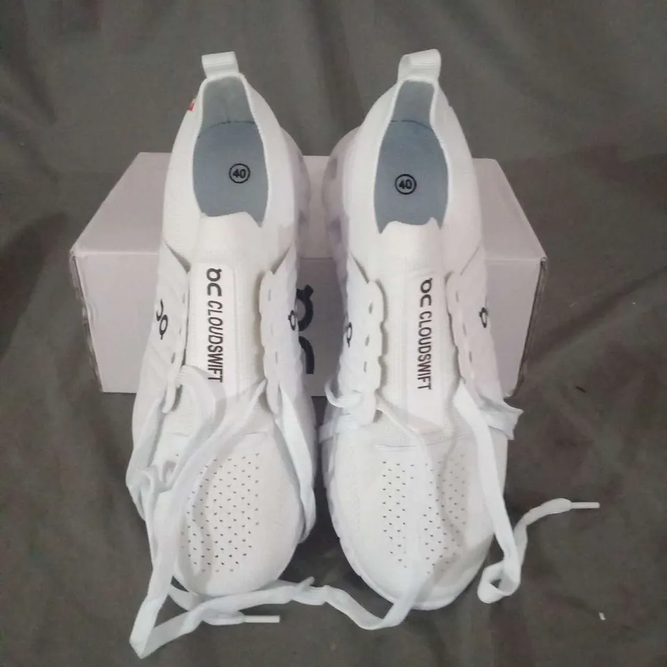 CLOUDSWIFT WHITE TRAINERS