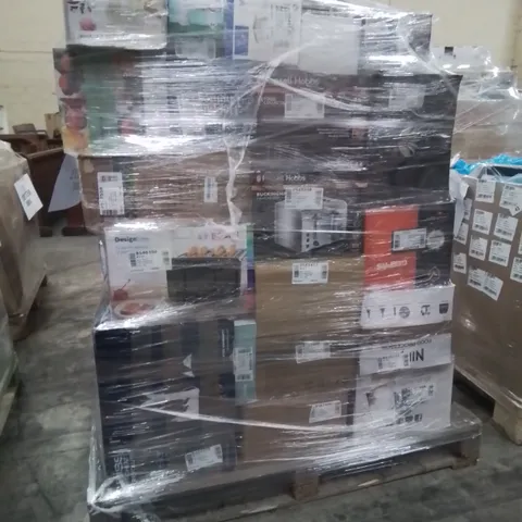 PALLET OF APPROXIMATELY 37 UNPROCESSED RAW RETURN HOUSEHOLD AND ELECTRICAL GOODS TO INCLUDE;