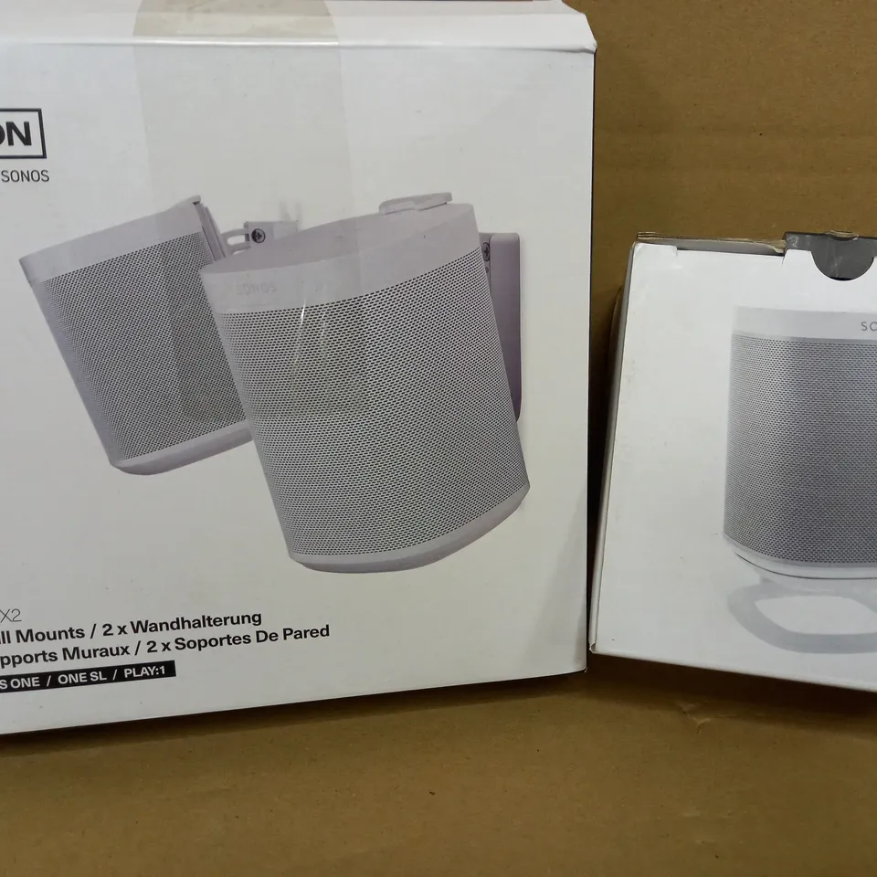 SONOS S1-WMX2 WALL MOUNT AND S1-DS DESK STAND 