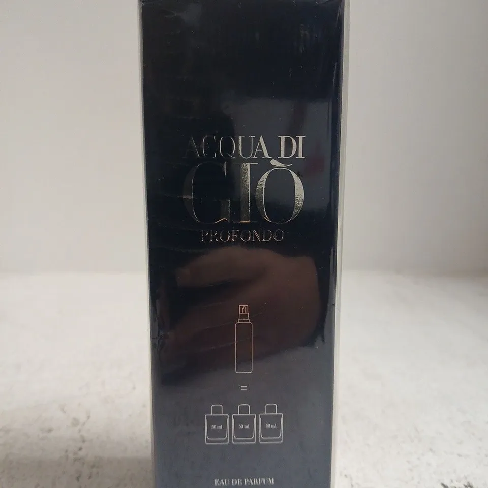 SEALED GIORGIO ARMANI ACQUA DI GIO PROFONDO EAU DE PARFUM 150ML