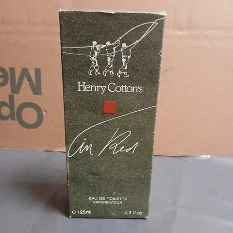 BOXED HENRY COTTONS GIN RED EAU DE TOILETTE 125ML