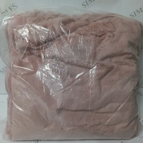 COZEE HOME VELVETSOFT HEATED THROW IN PINK