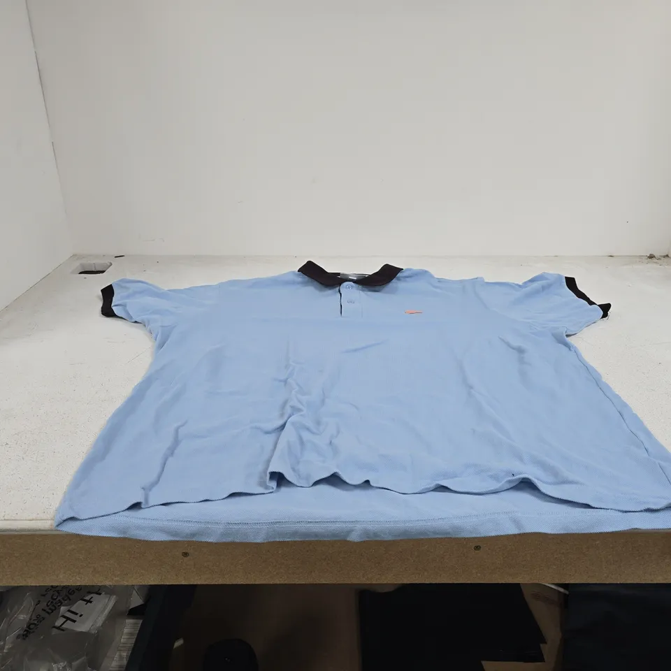 LACOSTE CLASSIC FIT BLUE POLO SIZE 4XL