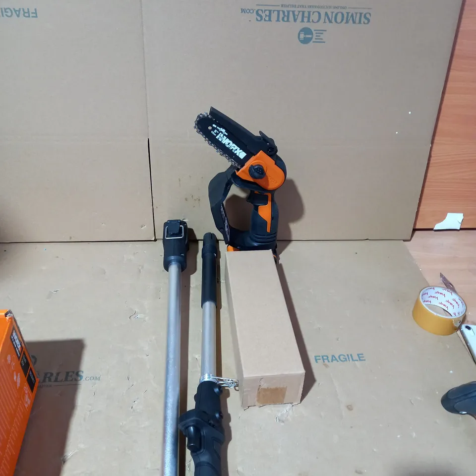 WORX 20V CORDLESS ONE HANDED PRUNING SAW