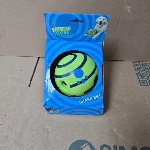 PET SOUND BALL – SHAKE ME DOG TOY