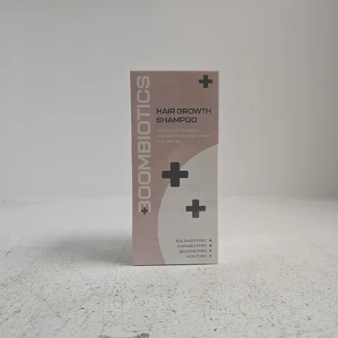 BOOMBIOTICS HAIR GROWTH SHAMPOO – BOXED (300ML)