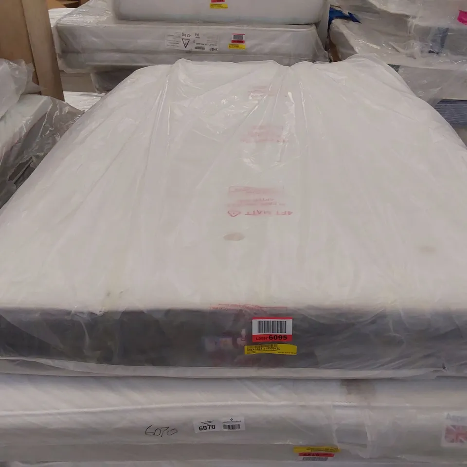 QUALITY BAGGED ULTRA COMFORT FOAM FREE SPRUNG 4FT MATTRESS 