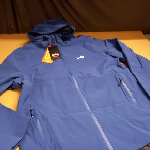 PETER STORM TWISTER STRETCH WATERPROOF JACKET IN BLUE - XL