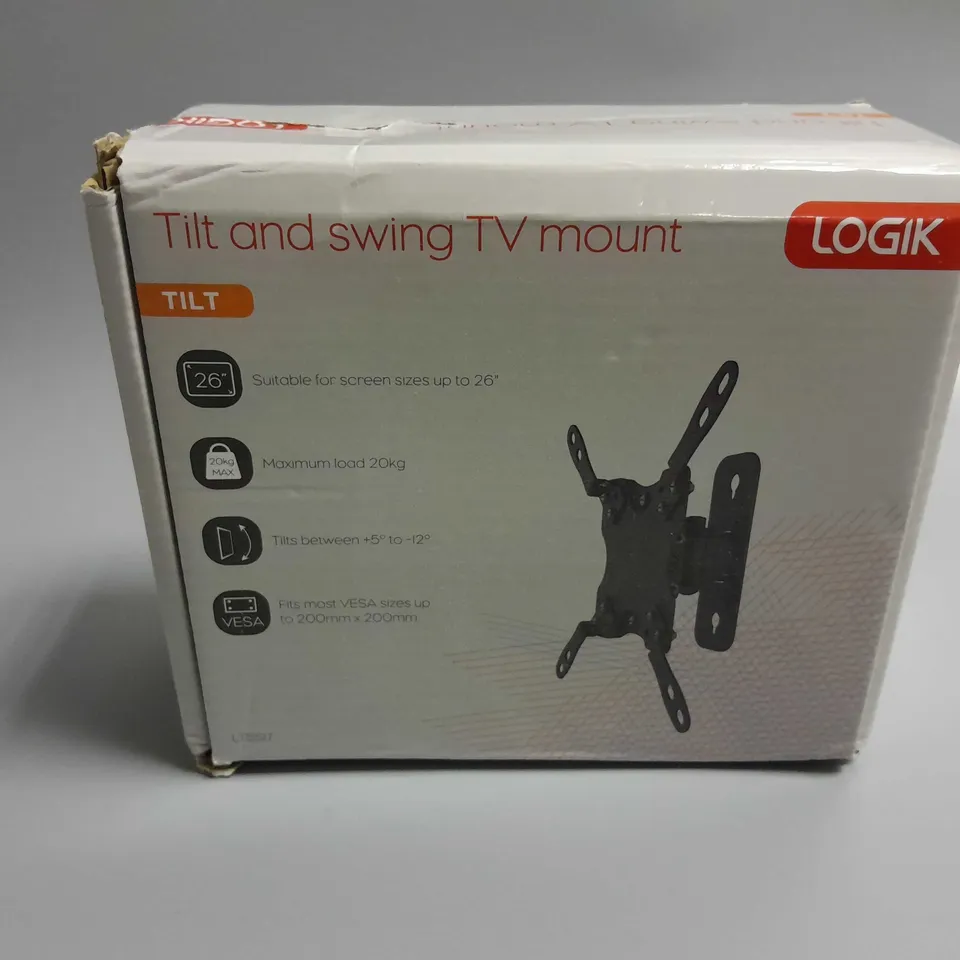 BOXED LOGIK TILT AND SWING MOUNT - FOR UP TO 26"