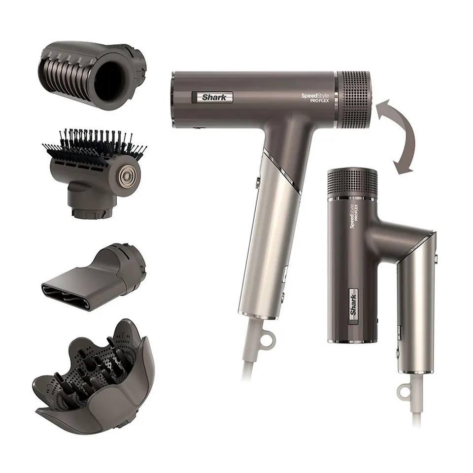 SHARK SPEEDSTYLE PRO FLEX 4-IN-1 HIGH-VELOCITY HAIR DRYER SYSTEM