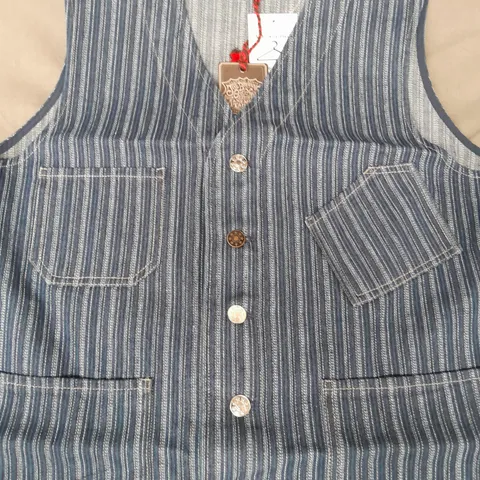 JOEBROWNS WAISTCOAT IN BLUE SIZE 40