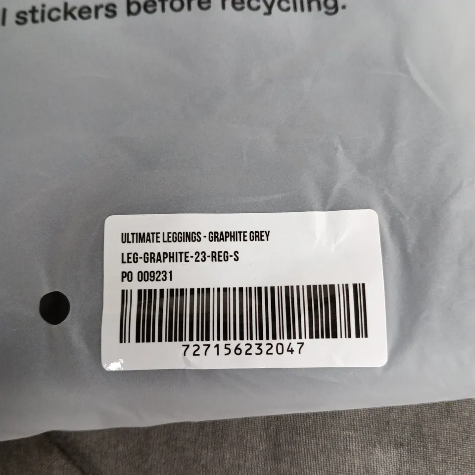 BAGGED ADANOLA ULTIMATE LEGGINGS – GRAPHITE GREY – SIZE S (REG)
