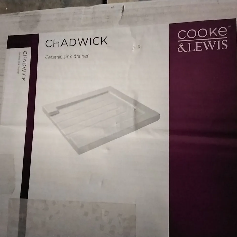 BOXED CHAWICK CERAMIC SINK DRAINER 