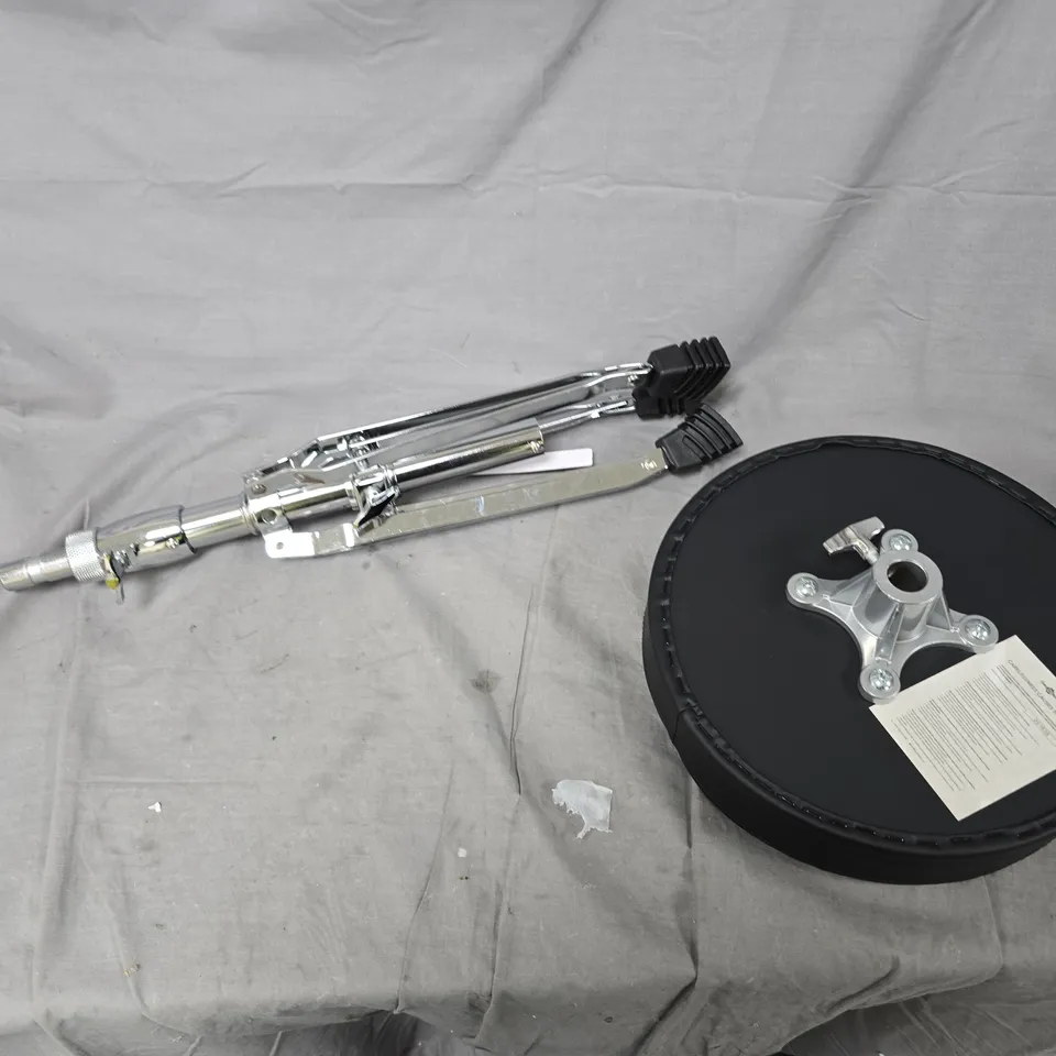 GEAR4MUSIC T-1B DRUM THRONE STOOL – BLACK