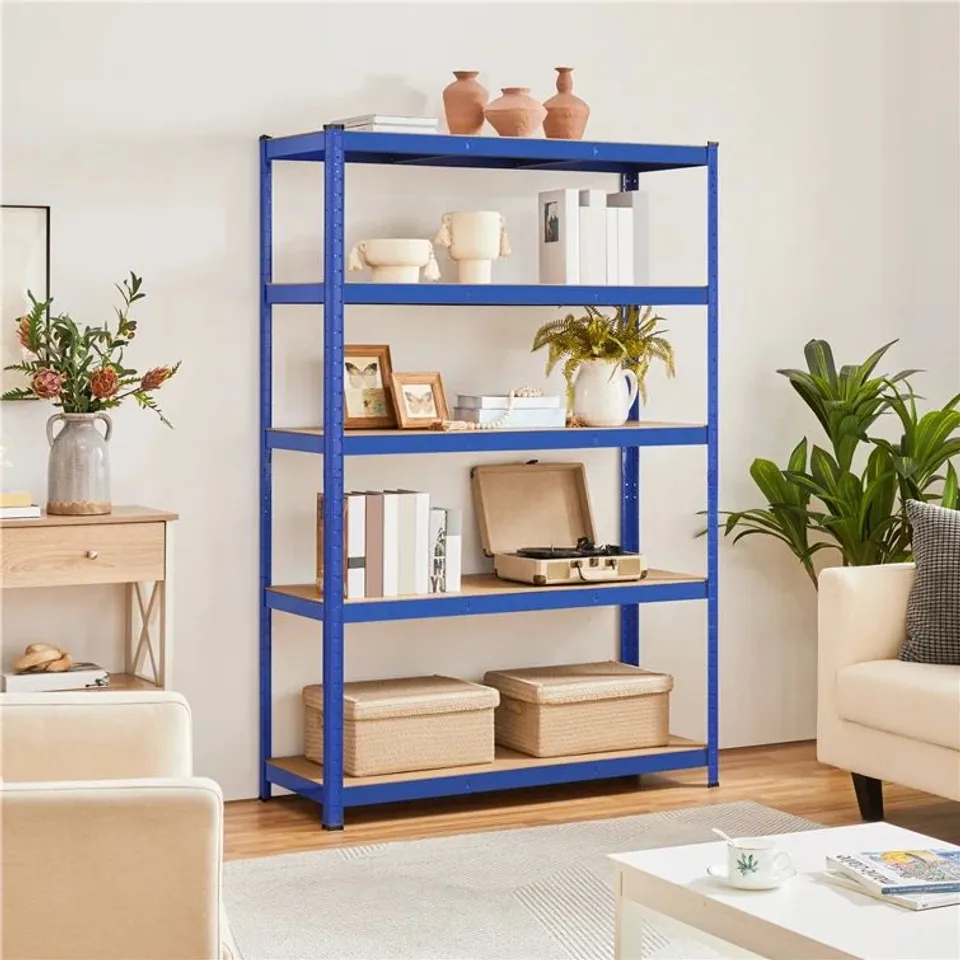 BOXED GRISSOM 180CM 4 SHELF SHELVING UNIT