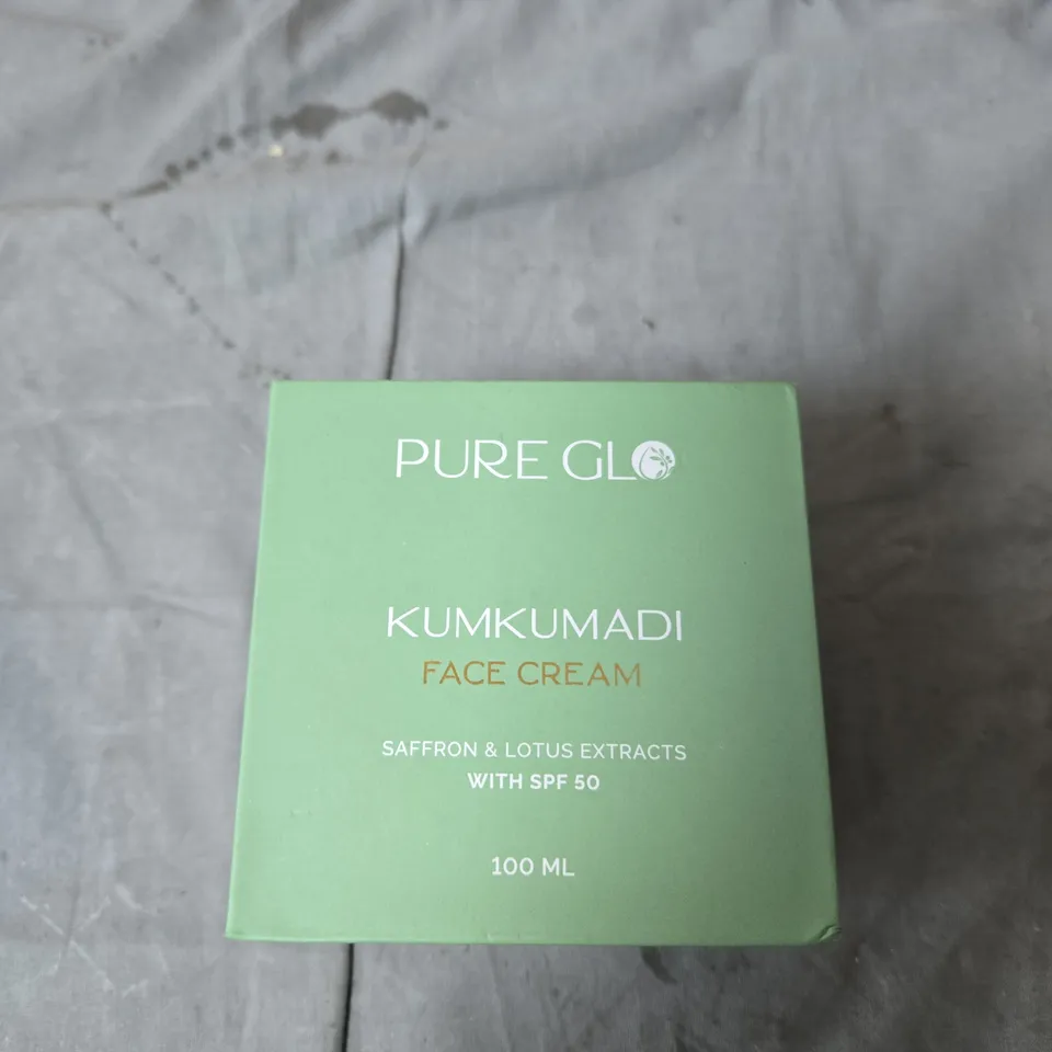 PURE GLOW KUMKUMADI FACE CREAM SPF50 (100 ML) + PURE GLOW PINK JAR CREAM – SKINCARE DUO