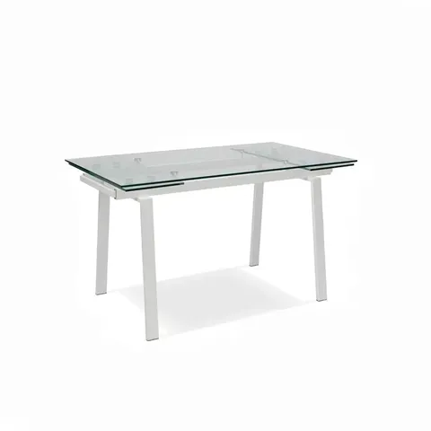 BOXED BRIMMER EXTENDABLE DINING TABLE