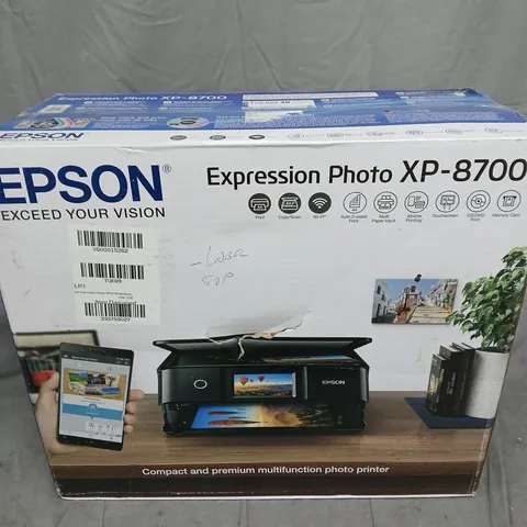 BOXED EPSON EXPRESSION PHOTO XP-8700 PHOTO PRINTER
