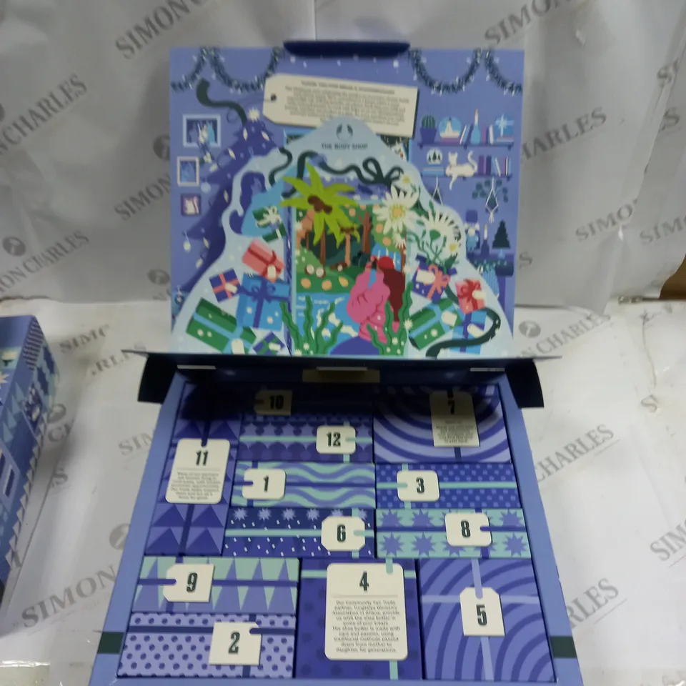 THE BODY SHOP ADVENT CALENDAR 12 DAYS