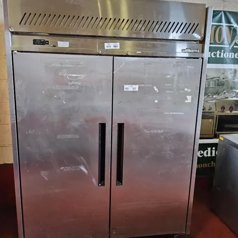 WILLIAMS DOUBLE DOOR COMMERCIAL FRIDGE Model HJ2SA JADE