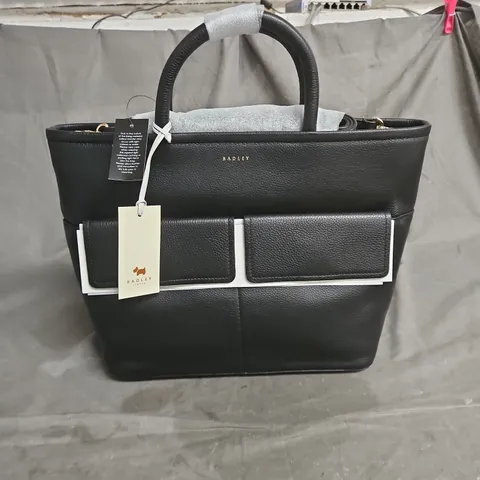RADLEY LONDON BROMPTON CRESCENT HANDBAG IN BLACK ONE SIZE