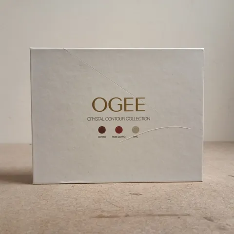 OGEE CRYSTAL CONTOUR COLLECTION - COPPER, ROSE QUARTZ, OPAL (3 X 8G)