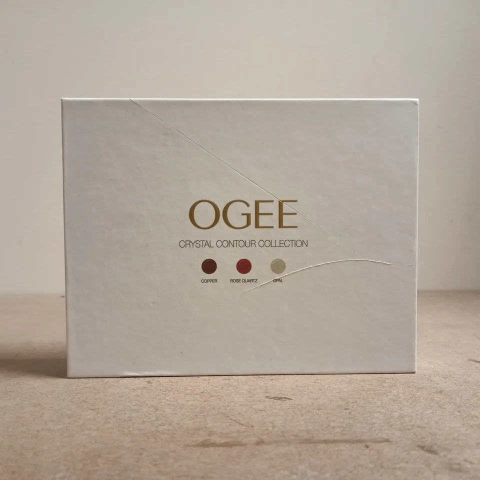 OGEE CRYSTAL CONTOUR COLLECTION - COPPER, ROSE QUARTZ, OPAL (3 X 8G)