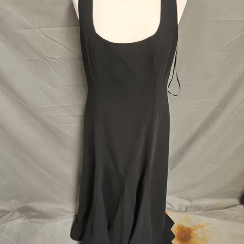 ZARA MIDI DRESS IN BLACK SIZE M
