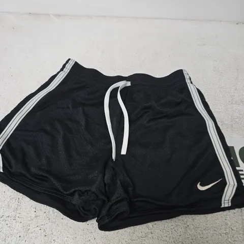 NIKE DRI-FIT BLACK MEN'S ATHLETIC SHORTS - XS