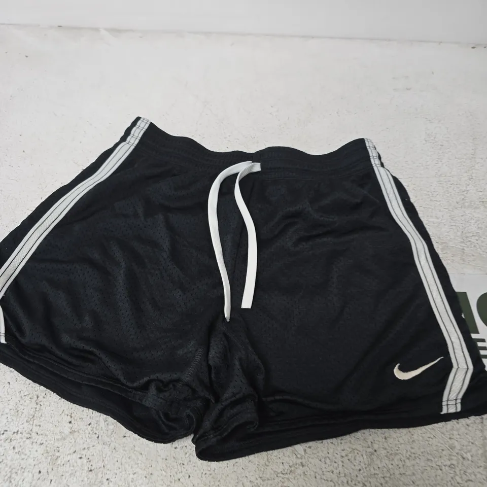 NIKE DRI-FIT BLACK MEN'S ATHLETIC SHORTS - XS