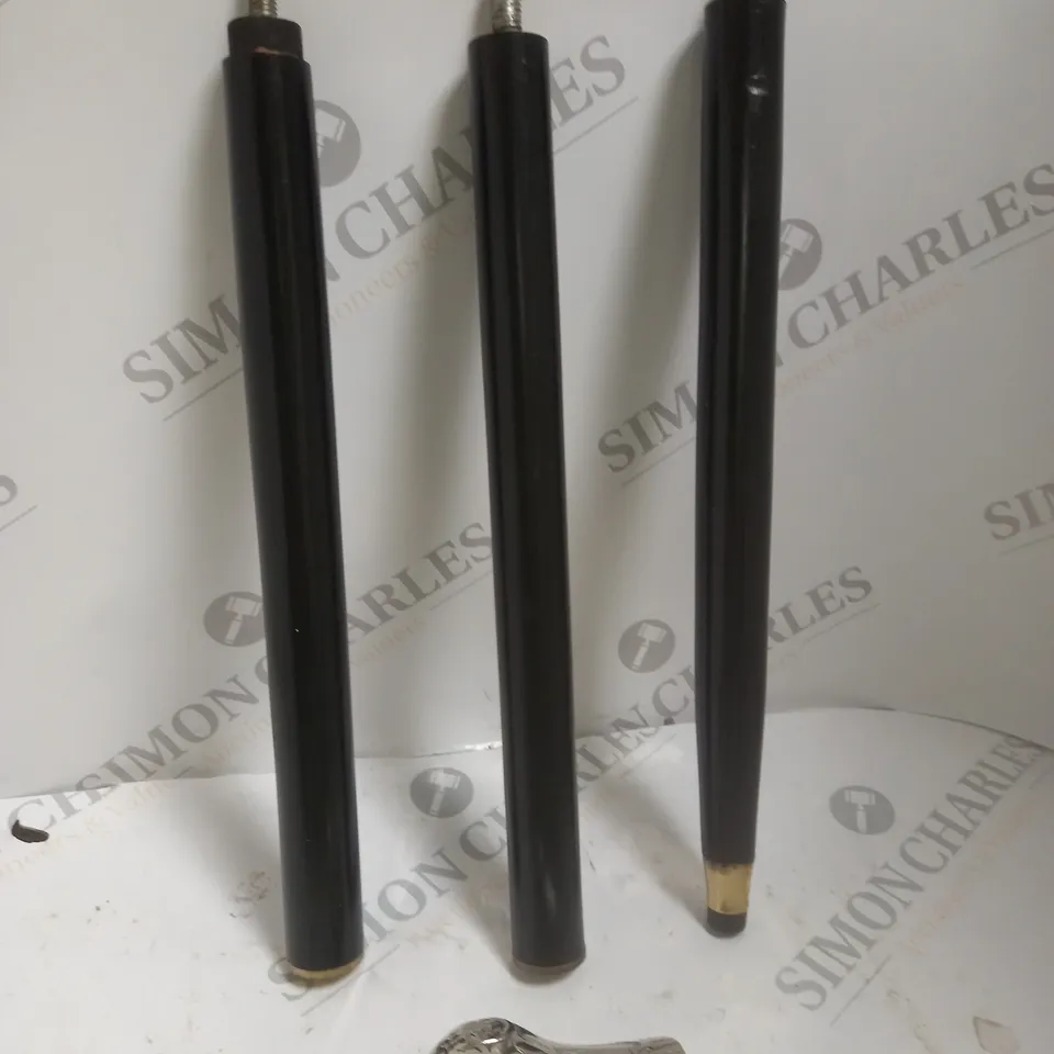 MEDIECAL REPLICAS 37' CANES AND WALKING STICKS IN NATURAL WOOD WITH A BRASS HANDLE