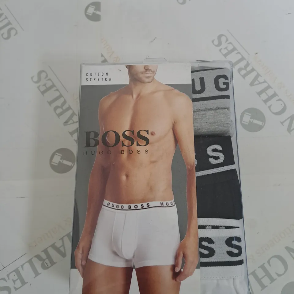 LARGE HUGO BOSS COTTON STRETCH X3