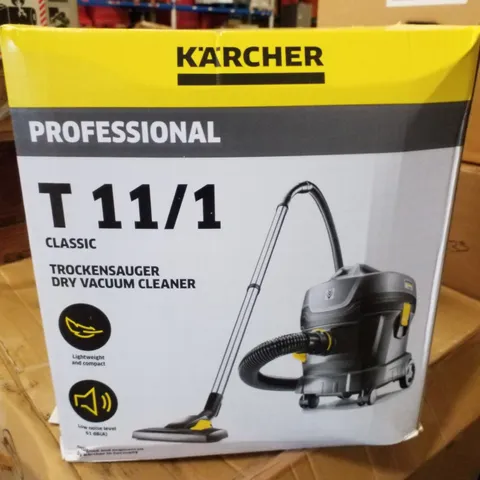 NEW BOXED KÄRCHER T11/1 CLASSIC DRY VACUUM CLEANER