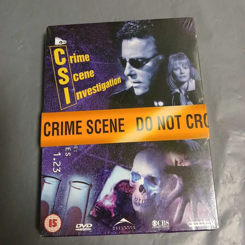 SEALED CRIME SCENE INVESTIGATION SEASON 1 BOX SET