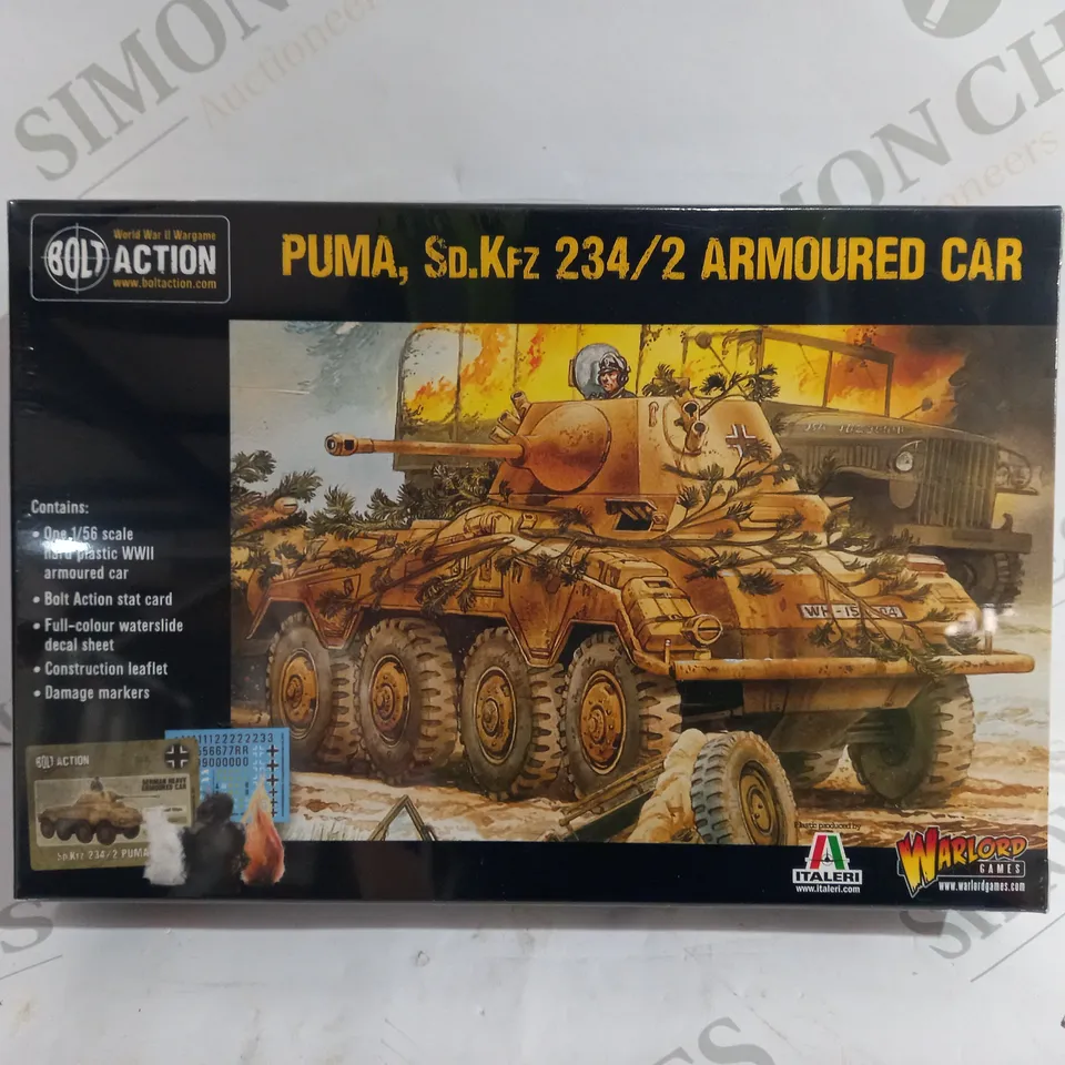 SEALED WARLORD PUMA 234/2 ARMOURED CAR 