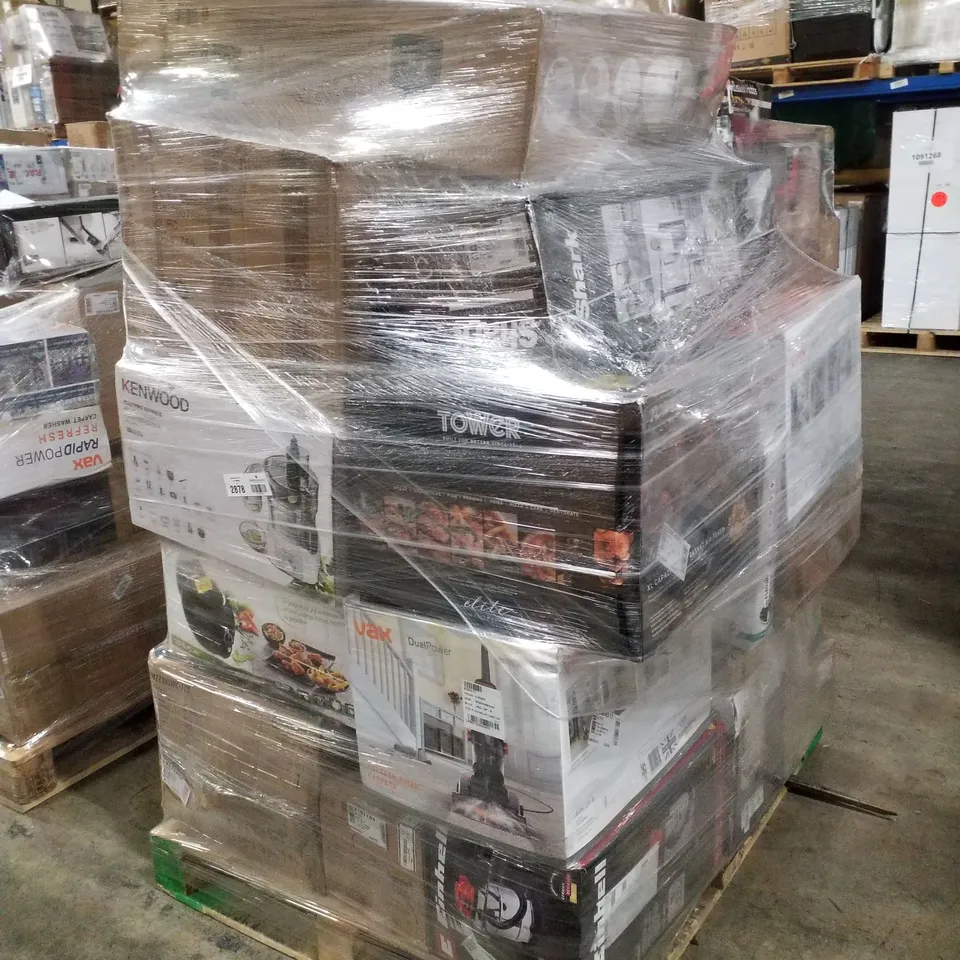 PALLET OF APPROXIMATELY 28 UNPROCESSED RAW RETURN HOUSEHOLD AND ELECTRICAL GOODS TO INCLUDE;
