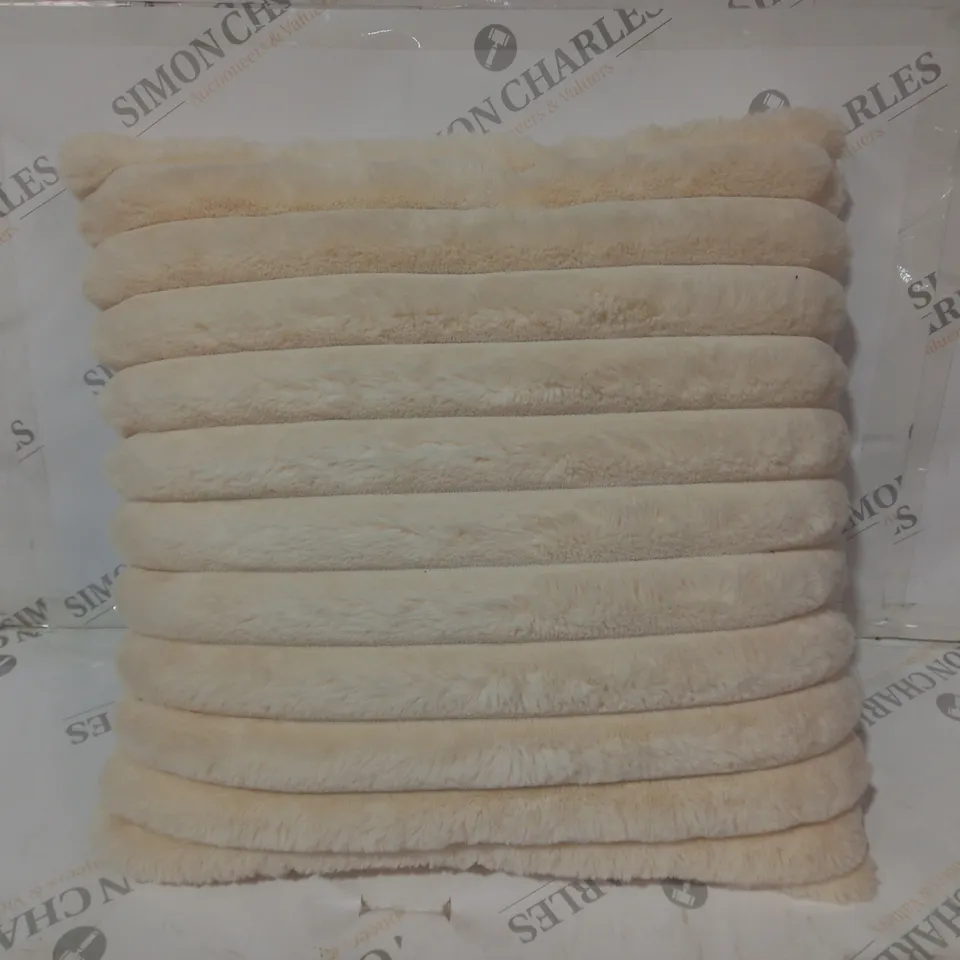 JM BY JULIEN MACDONALD FAUX FUR CUSHION