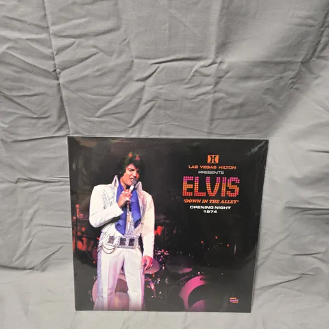 SEALED ELVIS PRESLEY - DOWN IN THE ALLEY: OPENING NIGHT 1974 LAS VEGAS HILTON (VINYL LP)