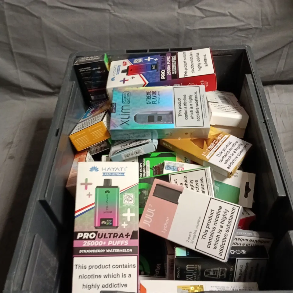 APPROXIMATELY 30 ASSORTED E-CIGARETTE PRODUCTS