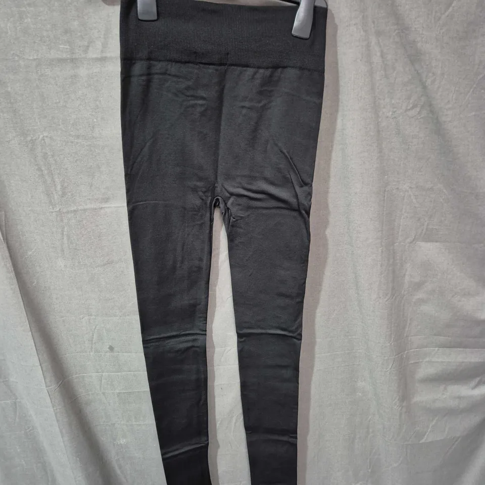 QED LDN WOMEN'S LEGGINGS – BLACK, SIZE 8/10